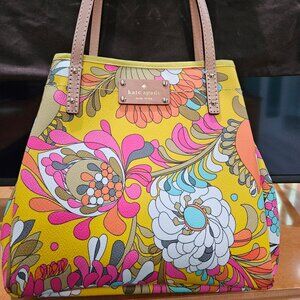 Kate Spade Sidney Paley Paisley Tote / Shoulder Bag - NEW!